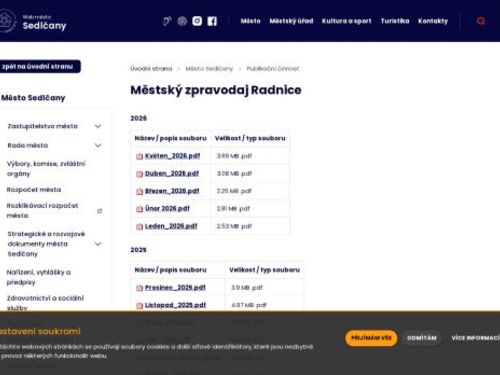 Městský zpravodaj Radnice