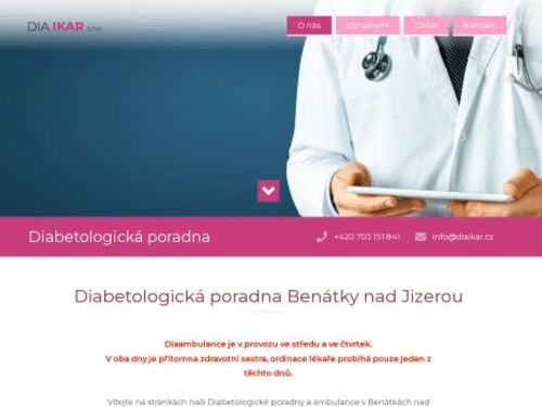 Diabetologická ambulance DIA IKAR s.r.o. - MUDr. Igor Karen