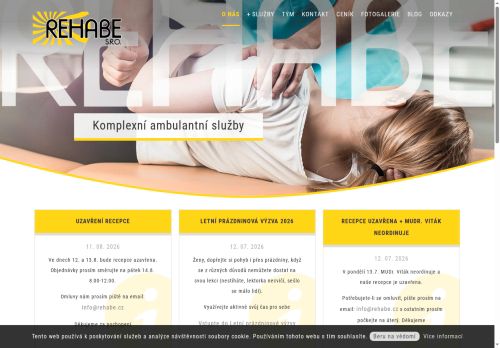 Zobrazit webové stránky Neurologie a rehabilitační lékařství REHABE s.r.o. - MUDr. Jaroslav Viták