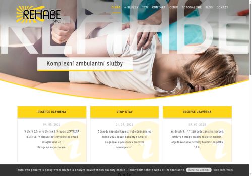 Zobrazit webové stránky Neurologie a rehabilitační lékařství REHABE s.r.o. - MUDr. Jaroslav Viták