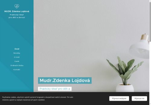 Zobrazit webové stránky Praktický lékař pro děti a dorost - MUDr. Zdenka Lojdová