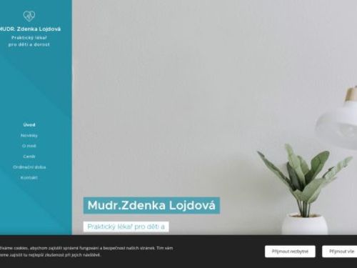 Praktický lékař pro děti a dorost - MUDr. Zdenka Lojdová
