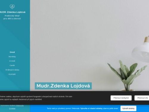 Praktický lékař pro děti a dorost - MUDr. Zdenka Lojdová