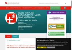 Zobrazit webové stránky Praktický lékař pro dospělé - MUDr. Květuše Chramostová, MUDr. Anna Mrázková