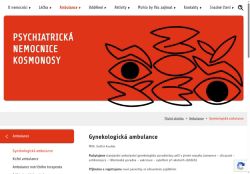Zobrazit webové stránky Gynekologická ambulance Psychiatrická nemocnice Kosmonosy - MUDr. Jindřich Koudela