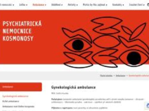 Gynekologická ambulance Psychiatrická nemocnice Kosmonosy - MUDr. Jindřich Koudela