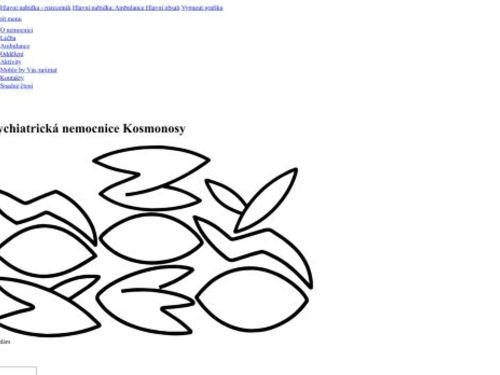 Psychiatrická ambulance (CAS pavilon D) - Psychiatrická nemocnice Kosmonosy