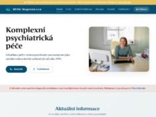 Psychiatrická ambulance - MUDr. Martina Stegerová