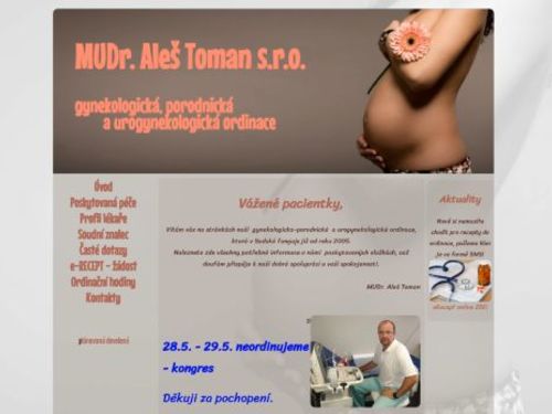 Gynekologie - MUDr. Aleš Toman