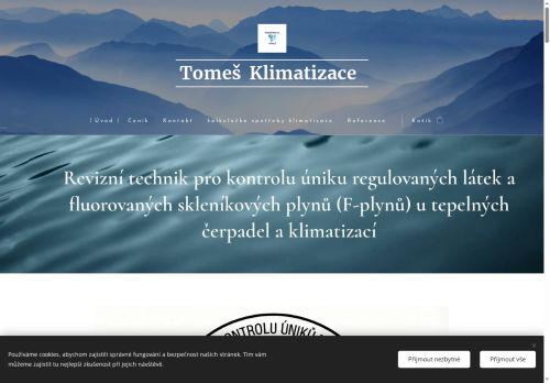 Zobrazit webové stránky Klimatizace TOMEŠ – servis, opravy, montáž a zákonné revize