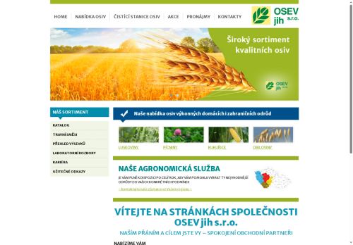 OSEV jih s.r.o. nabízí práci na pozici Operátor pro úpravu osiv, dělník, řidič VZV (m/ž) v obci Radnice