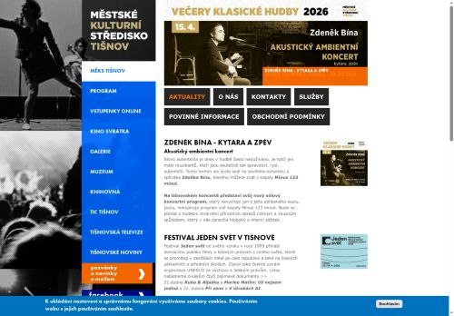 Zobrazit webové stránky Muzeum města Tišnova