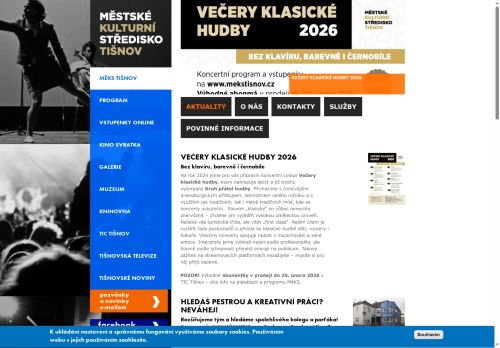 Zobrazit webové stránky Muzeum města Tišnova