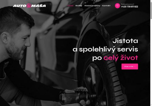 Webové stránky Pavel Mašek, Mělník