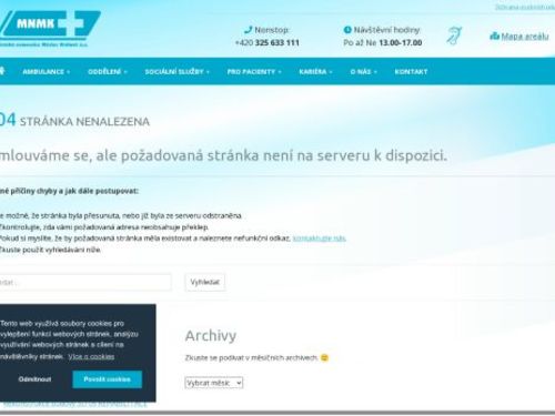 Praktický lékař pro dospělé Městská nemocnice Městec Králové - MUDr. Lucie Dvorská