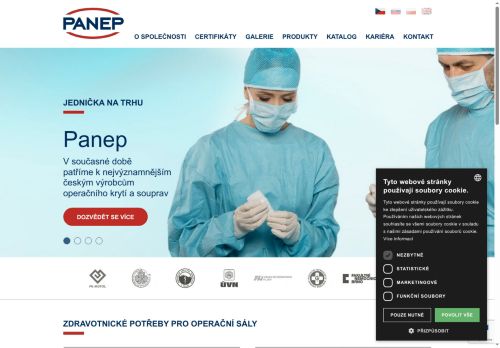 Zobrazit webové stránky PANEP s.r.o.