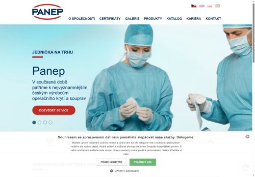Zobrazit webové stránky PANEP s.r.o.