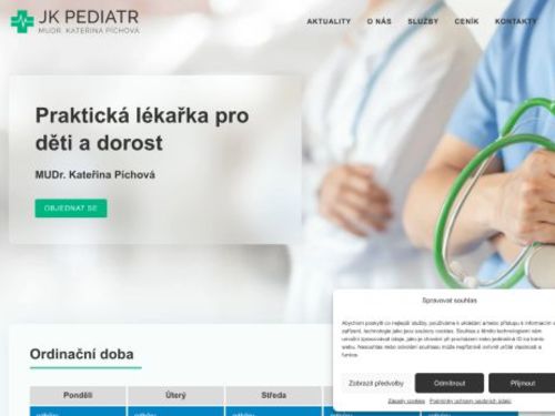 Praktický lékař pro děti a dorost JK pediatr - MUDr. Kateřina Píchová