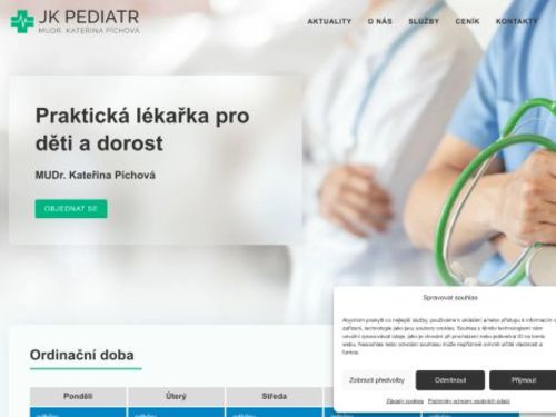 Praktický lékař pro děti a dorost JK pediatr - MUDr. Kateřina Píchová