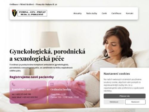 Gynekologická ambulance FEMINA-GYN-PRIVAT - MUDr. Zdeněk Podlesný