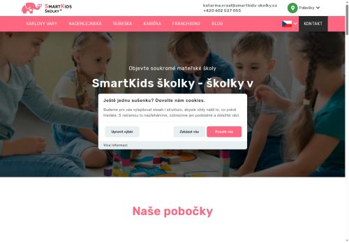 Mateřská škola SmartKids Nademlejnská, s.r.o. nabízí práci na pozici Lektor/ka anglického jazyka v obci Praha
