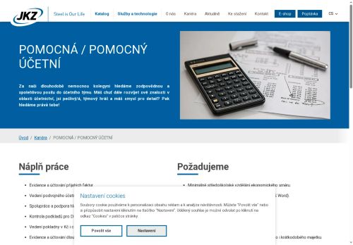 Webové stránky JKZ BUČOVICE, a.s., Bučovice