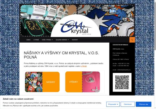 CM Krystal Polná, s.r.o. nabízí práci na pozici švadlena ( m/ž ) v obci Polná