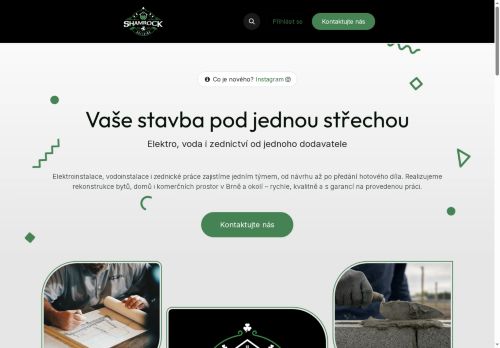 Shamrock Building s.r.o. nabízí práci na pozici Montéř suchých staveb v obci Brno