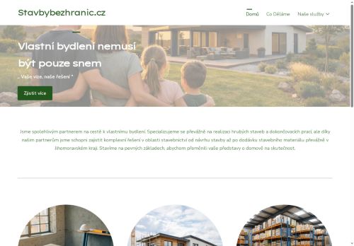 Webové stránky ZEFTline s.r.o., Kyjov