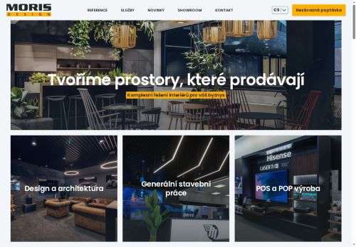 MORIS design s.r.o. nabízí práci na pozici operátor CNC strojů (m/ž) v obci Černíky