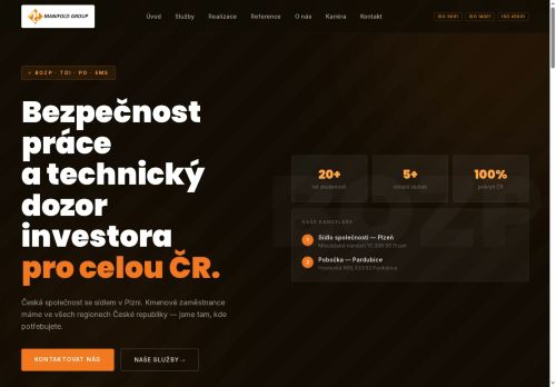 Webové stránky VEREDENTAL s.r.o., Plzeň