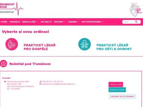 Praktický lékař pro dospělé Všeobecný lékař - MUDr. Igor Gurjev, MUDr. Jan Stříhavka