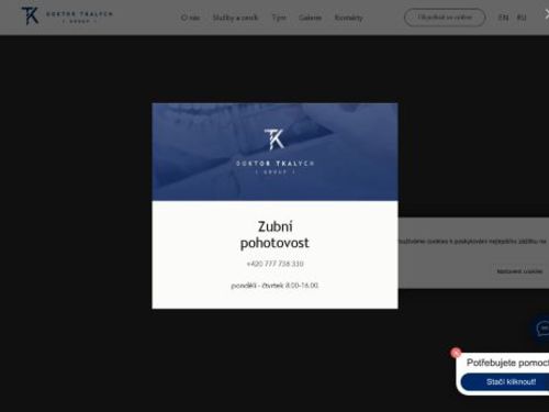 Zubní ordinace Doktor Tkalych