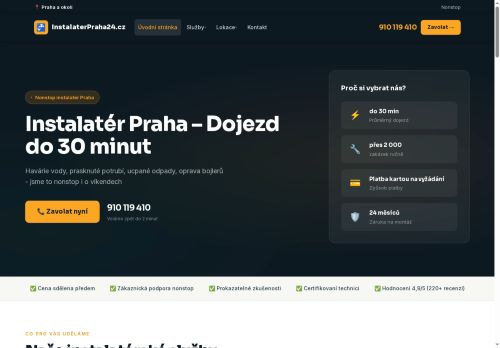 Zobrazit webové stránky InstalaterPraha24.cz