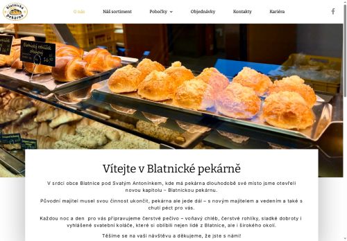 Blatnická pekárna s.r.o. nabízí práci na pozici prodavač/prodavačka v obci Kyjov