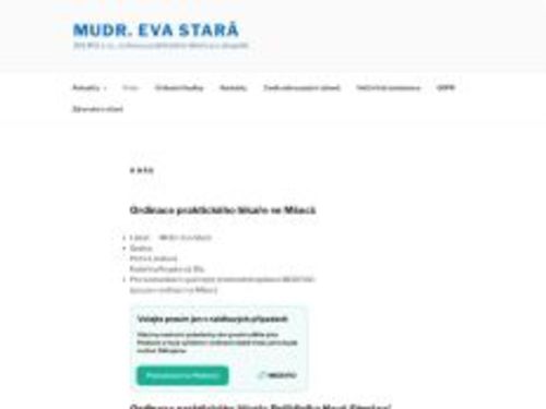 Praktický lékař pro dospělé SULMO, s.r.o. - MUDr. Eva Stará, MUDr. Lenka Fajtlová