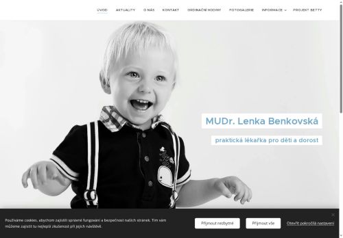 Zobrazit webové stránky Praktický lékař pro děti a dorost - MUDr. Lenka Benkovská
