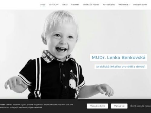 Praktický lékař pro děti a dorost - MUDr. Lenka Benkovská