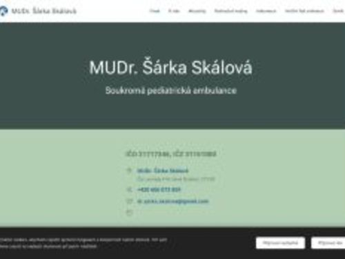 Praktický lékař pro děti a dorost - MUDr. Šárka Skálová