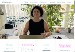 Zobrazit webové stránky Psychiatrická ambulance JASNA psyché s.r.o. - MUDr. Lucie Závěšická, PhD.