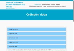 Zobrazit webové stránky Praktický lékař pro dospělé - MUDr. Kristina Marková