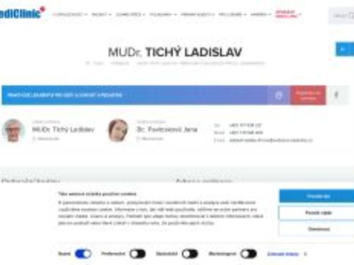 Praktický lékař pro děti a dorost MediClinic - MUDr. Ladislav Tichý