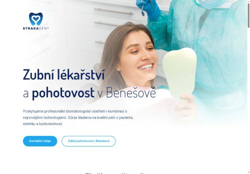 Webové stránky Martin Straka, Benešov