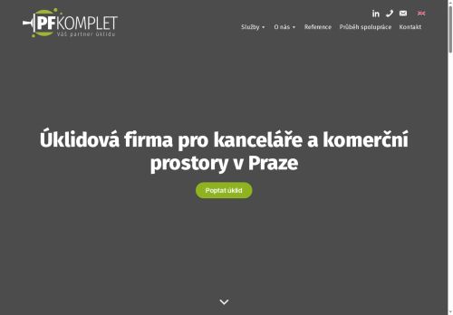 PF komplet spol. s r.o. nabízí práci na pozici úklidový pracovník, úklidová pracovnice (m+ž) v obci Hostivice
