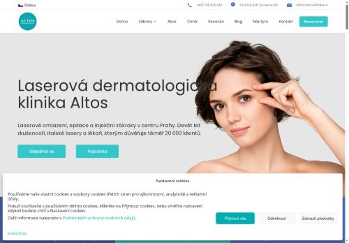 Laserová dermatologická klinika ALTOS s.r.o. nabízí práci na pozici Lékař / lékařka - dermatologie a estetická medicína v obci Praha