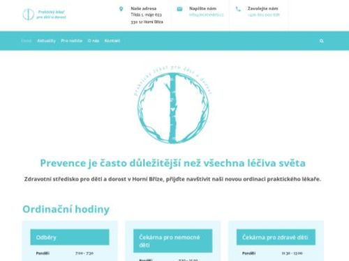 Praktický lékař pro děti a dorost - MUDr. Jana Zamboryová