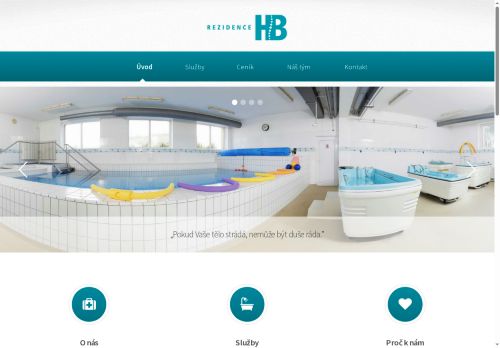 Zobrazit webové stránky Rehabilitace Rezidence HB a.s.