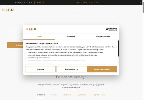 Webové stránky RESIDENZA KLER s.r.o., Průhonice