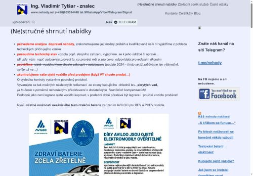 Zobrazit webové stránky Tylšar Vladimír, Ing.