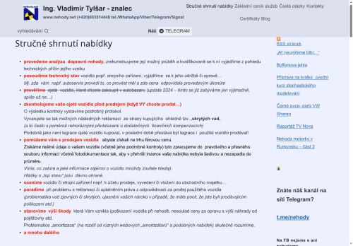Zobrazit webové stránky Tylšar Vladimír, Ing.